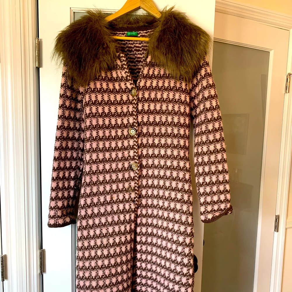 Long sweater jacket
